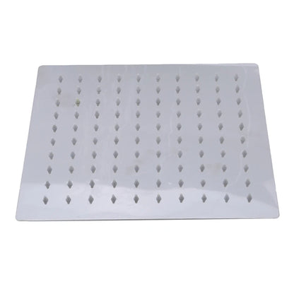 Rainfall Shower Head 10/8/6 Inch Stainless Steel Ultra-thin Waterfall Shower Heads Rainfall Shower Head Rain Square Round