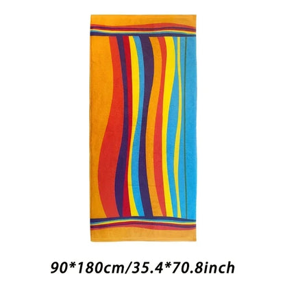 Microfiber Quick-Dry Beach Towel for Swimming Gym Yoga Ultralight Portable Sports Towel with Pocket Super Absorbent  Beach Towel