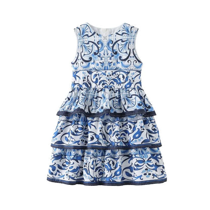 2025 Kids Costume Dresses For Girls  Children Party Dress Ball Grown Vestido Infantil Menina Princess Vestido Girl Clothing