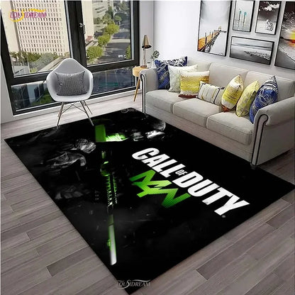 Call of Duty Game Carpet Living Room bedroom Sofa Coffee decorat yoga area rugs kitchen Door Un-Slip Mats Alfombra birthday gift