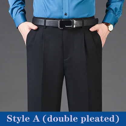 Men's Pants Clothing Officer Pantalones Hombre Oversized High Waist Trousers Spring Autumn Britches New Streetwear Casual Pants