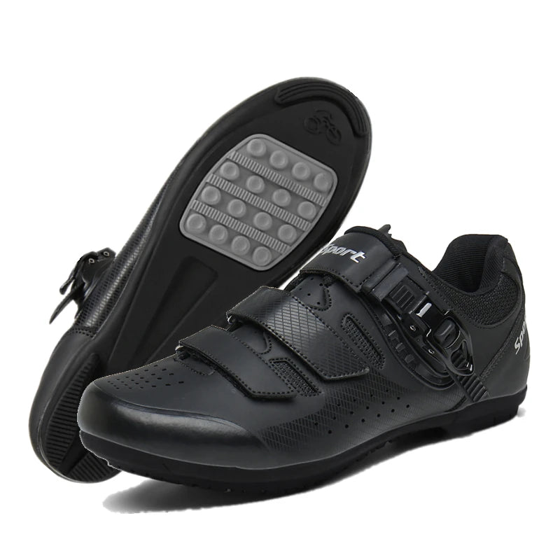 Men's Cleatless Cycling Shoes Flat Pedal MTB Shoes Non-Slip Rubber Speed Road Bike Shoes Women Racing Mountain Bicycle Sneakers