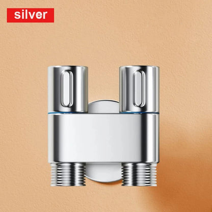 Bidet toilet sprayer set spray water bathroom handheld bidet sprayer toilet shower double outlet angle valve toilet accessories