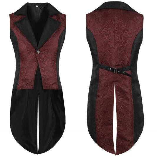 Medieval Clothing Men's Clothing Retro Men's Dress Vest Halloween Clothing for Dress Up and Cosplay