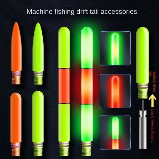 Sensor Color Change LED Fishing Smart Float Top Super Bright Electronic Floats Buoy Ultra Sensitive Night Fishing Float Top