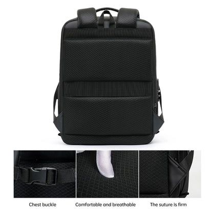Backpack Men's Expandable Computerbag Large Capacity Business Travel Business Trip Luggage Bag E-Sports Game Hard Shell Backpack