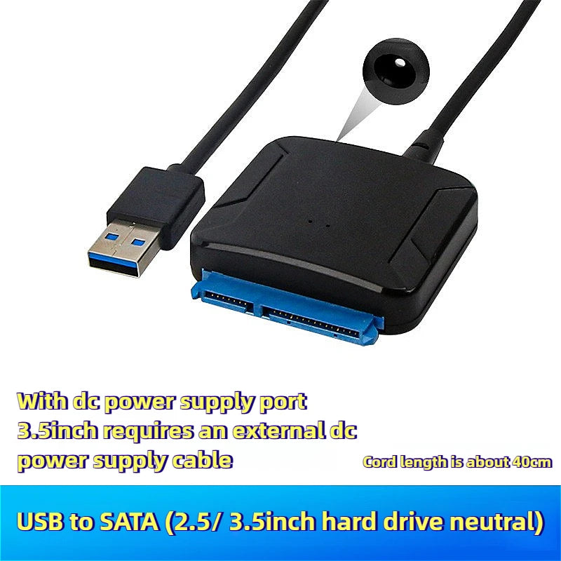 MINGCVIL USB 3.0 To Sata Hard Disk Adapter Converter Cable USB3.0 Hard Drive Converter Cable 2.5 3.5 HDD SSD Adapter