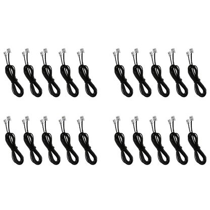 CABE-20X RJ11 6P4C Telephone Cable Cord ADSL Modem 2 Meters