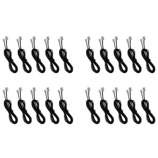 CABE-20X RJ11 6P4C Telephone Cable Cord ADSL Modem 2 Meters