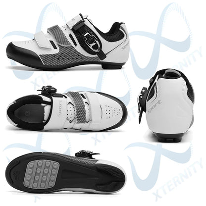 Men's Cleatless Cycling Shoes Flat Pedal MTB Shoes Non-Slip Rubber Speed Road Bike Shoes Women Racing Mountain Bicycle Sneakers