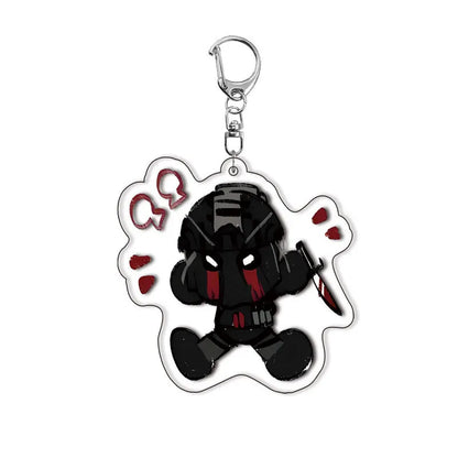 Anime Call of Duty Cosplay COSTUME Acrylic Key Chains Keyring Prop Xmas Gift