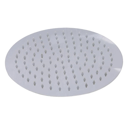 Rainfall Shower Head 10/8/6 Inch Stainless Steel Ultra-thin Waterfall Shower Heads Rainfall Shower Head Rain Square Round