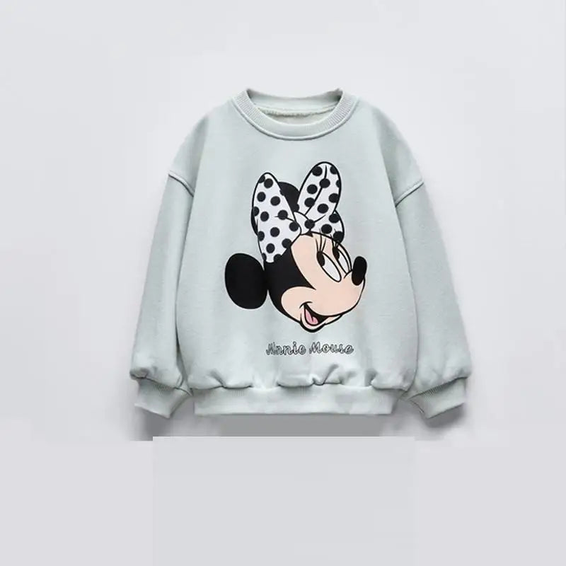 Fashion Children Costumes Lovely Cartoon Print Leisurewear Boys And Girls For 0-6 Years Breathable Loose Cotton Long Sleeves