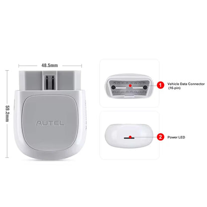 Autel AP200 OBD2 Scanner Professional Automotivo OBD 2 Code Reader Scanner Oil/EPB/BMS/SAS/TPMS/DPF Resets IMMO Scan Tool