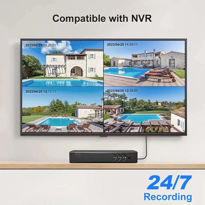 ICsee Security Camera Three Lens 6K 12MP 8X Zoom Outdoor WiFi Wireless CCTV Video Surveillance Auto Tracking Home Protection