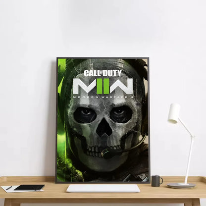 Modern Warfare Call Of Duty Poster HD art sticky wall waterproof home living room bedroom bar aesthetic decoration