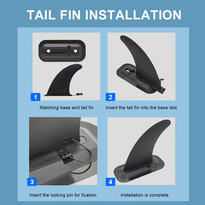 Surfboard Fin Quick Release Paddle Board Fin Detachable Surfboard Tail Fin Protective Stand Up Board Fin for Paddle Board