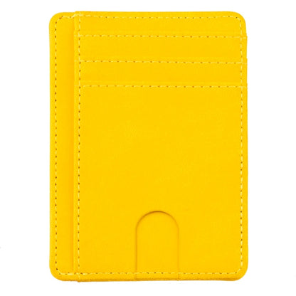 Slim RFID Blocking Leather Wallet Credit ID Card Holder Purse Money Case for Men Women Fashion Bag N15 19 Dropship