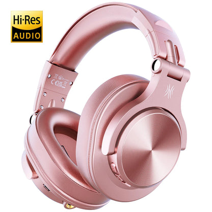 Oneodio A70 Wireless Bluetooth 5.2 Headphones 72Hrs Over Ear Hi-Res Audio 3.5mm/6.35mm Wired Studio DJ Headset With Microphone