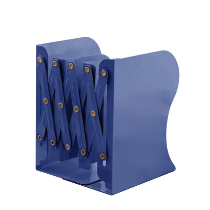 4 Color Telescopic Book Stand,Folding Bookshelf,Metal Book Stand Scalable Metal Bookends Desk Book Organizing, Student Supplies