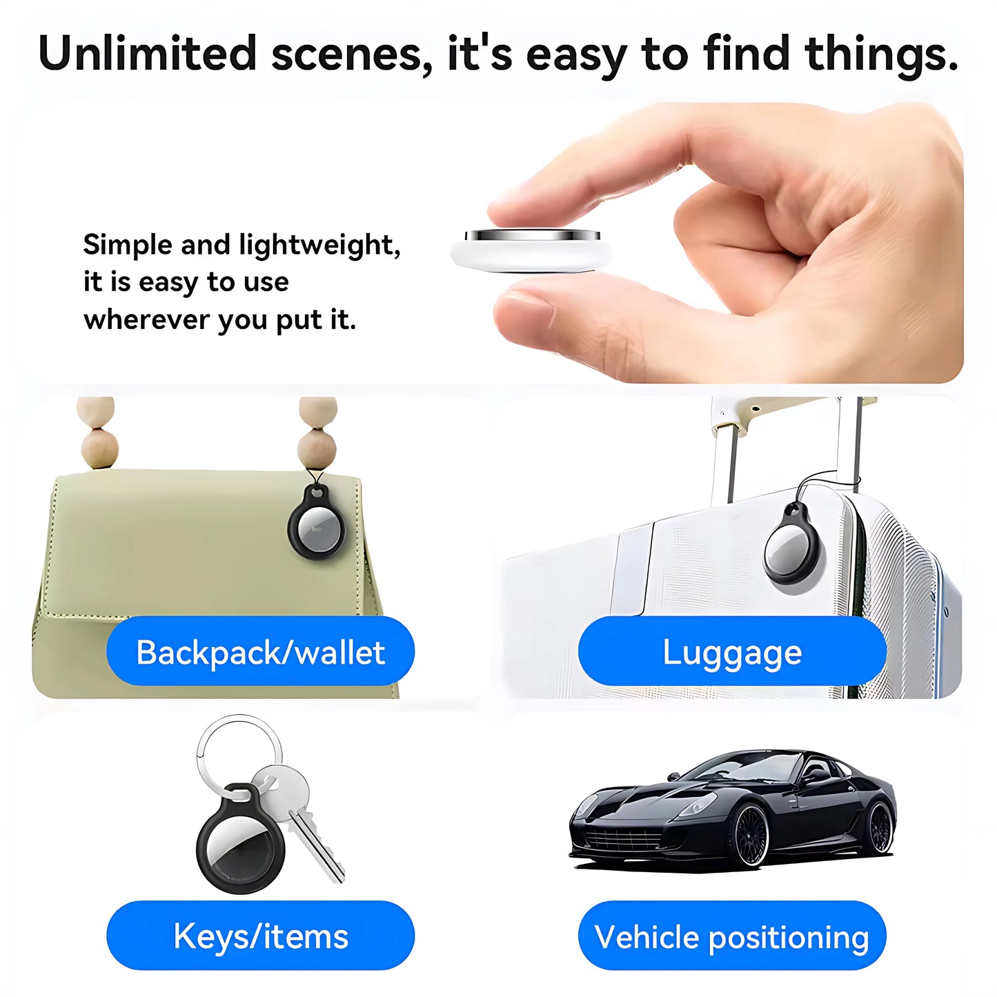 Smart Finder isearching Find My Device Gps Tracker Smart Tag Bluetooth Search Locator Tracking Finder Global Positioning Anti-lo
