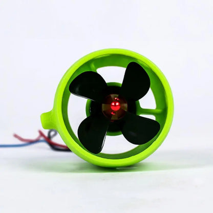 RC Nesting Boat 12-24V 20A Brushless Motor 4 Blade Underwater Thruster RC Bait Boat Counterclockwise Underwater Thruster Parts