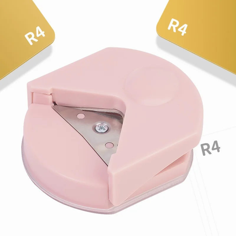 Journamm Corner Rounder R4 Corner Punch Portable Paper Trimmer Cutter for Card Photo Cutting Junk Journal DIY Scrapbooking Tools