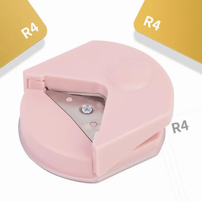 Journamm Corner Rounder R4 Corner Punch Portable Paper Trimmer Cutter for Card Photo Cutting Junk Journal DIY Scrapbooking Tools