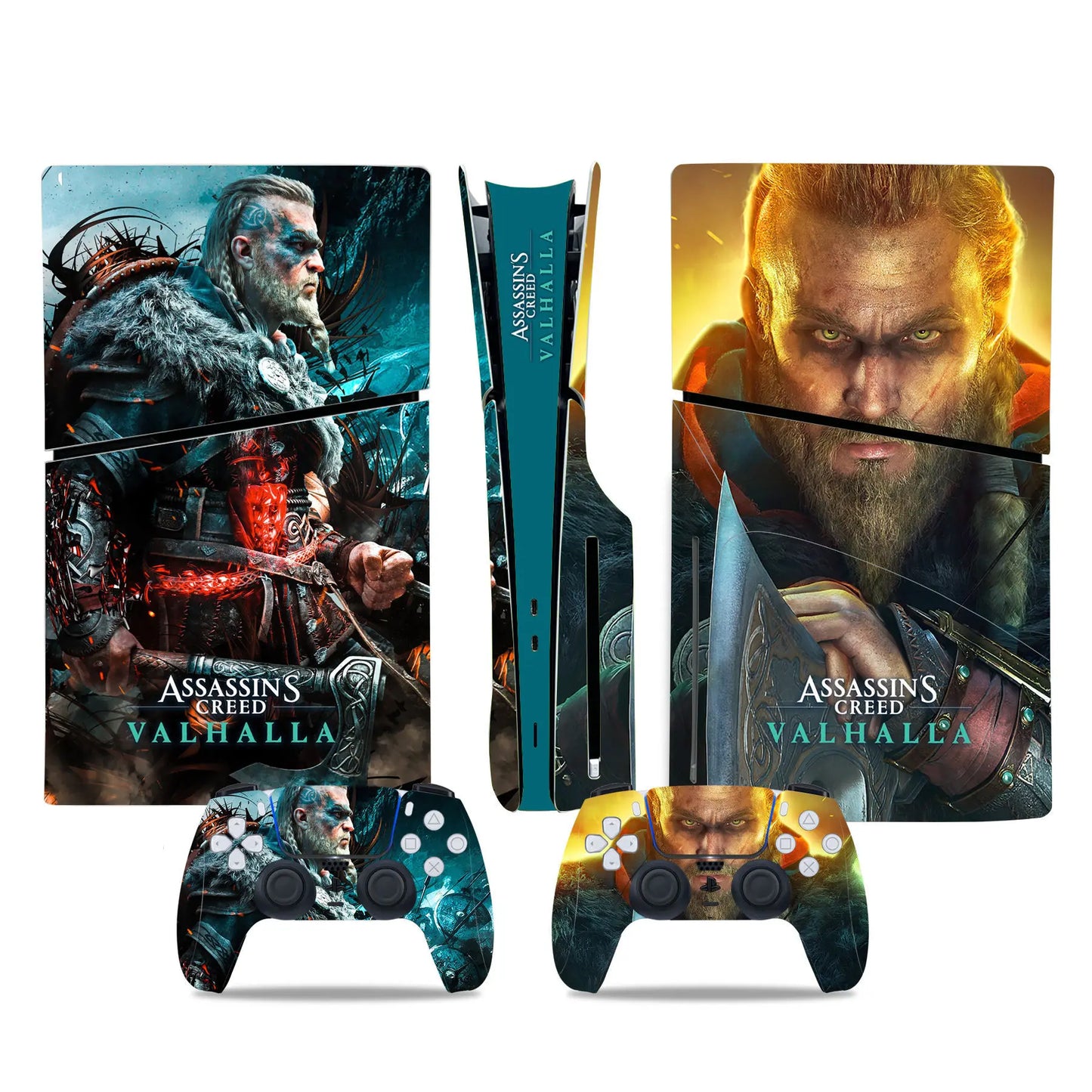 For PS5 Slim: Call of Duty Modern Warfare PVC Skin Sticker for Console & Controller Air-release Vinyl, Disc & Digital Edition