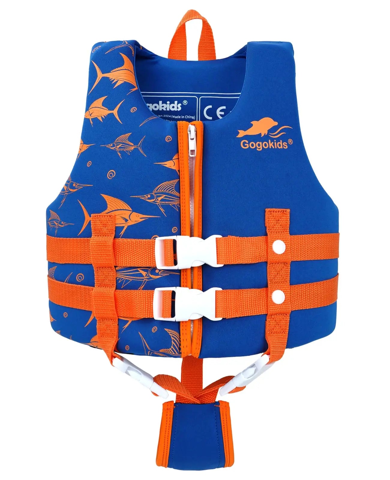 Gogokids Kids Swim Vest Float Jacket Boys' and Girls' Floaties Swimsuit Buoyancy Swimwear