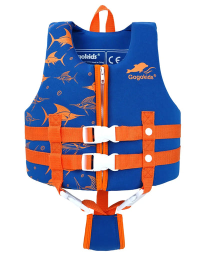 Gogokids Kids Swim Vest Float Jacket Boys' and Girls' Floaties Swimsuit Buoyancy Swimwear