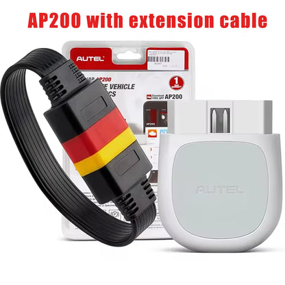 Autel AP200 OBD2 Scanner Professional Automotivo OBD 2 Code Reader Scanner Oil/EPB/BMS/SAS/TPMS/DPF Resets IMMO Scan Tool