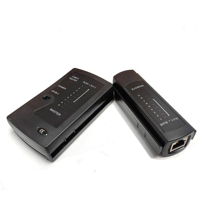 Network Ethernet Cable Tester for RJ11 RJ12 LAN RJ45 Cat5 Cat5e Cat6 Cat6a Cat7 UTP/ STP Shielded Cable and RJ11 RJ12 Telephone