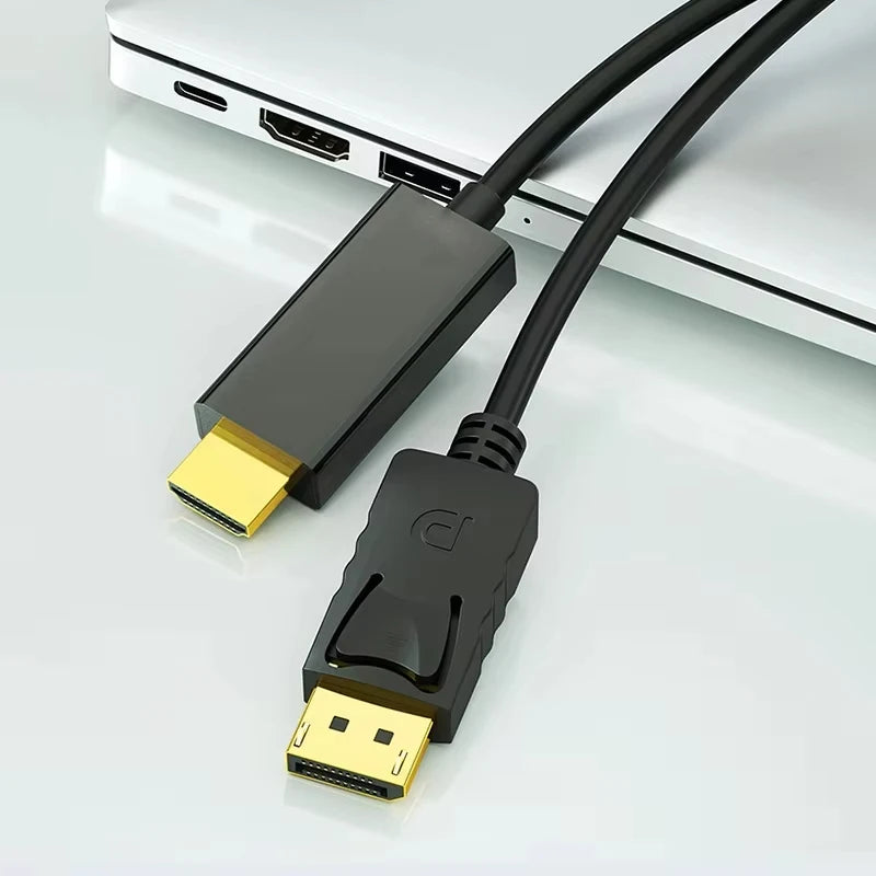 Displayport DP to HDTV Cable 4K 30HZ Full HD Display Port to HD Video Converter TV Laptop Computer Monitor Projector