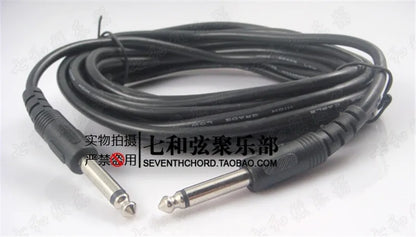 5 Meter Black Electric Bass Guitar Cable Audio Connection Guitar Cable Cord Guitar Amplifier Cable guitar accessories
