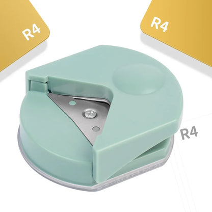 Journamm Corner Rounder R4 Corner Punch Portable Paper Trimmer Cutter for Card Photo Cutting Junk Journal DIY Scrapbooking Tools