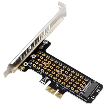 M.2 NVME To PCIe4.0 X1 Expansion Card Adapter Support PCIe X1 X4 X8 X16 Interface with Heat Sink for SSD 2230/2242/2260/2280