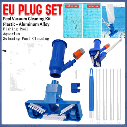 Pool Vacuum Jet Underwater Cleaner Kits Pool Vacuum Cleaning Kit Portable Fountain Cleaner Tools Durable Swimming Cleaning Tools