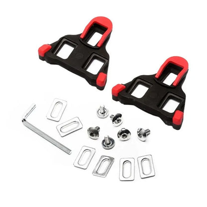 Self-locking Road Bike Pedal Cleat Mountain Bicycle Shoes Cleats Plate Clip for SPD SL System with Locking Plate MTB Accessories