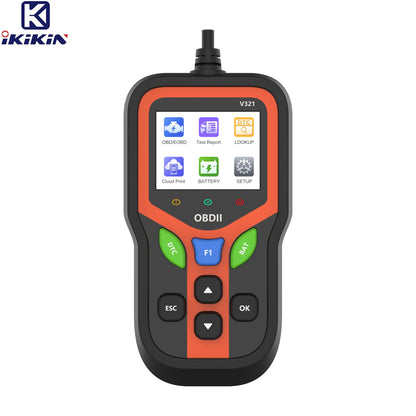 Automotive Scanner V321 OBD2 Scanner Check Engine Code Reader Test Data Stream Car Diagnostic Tools PK ELM327