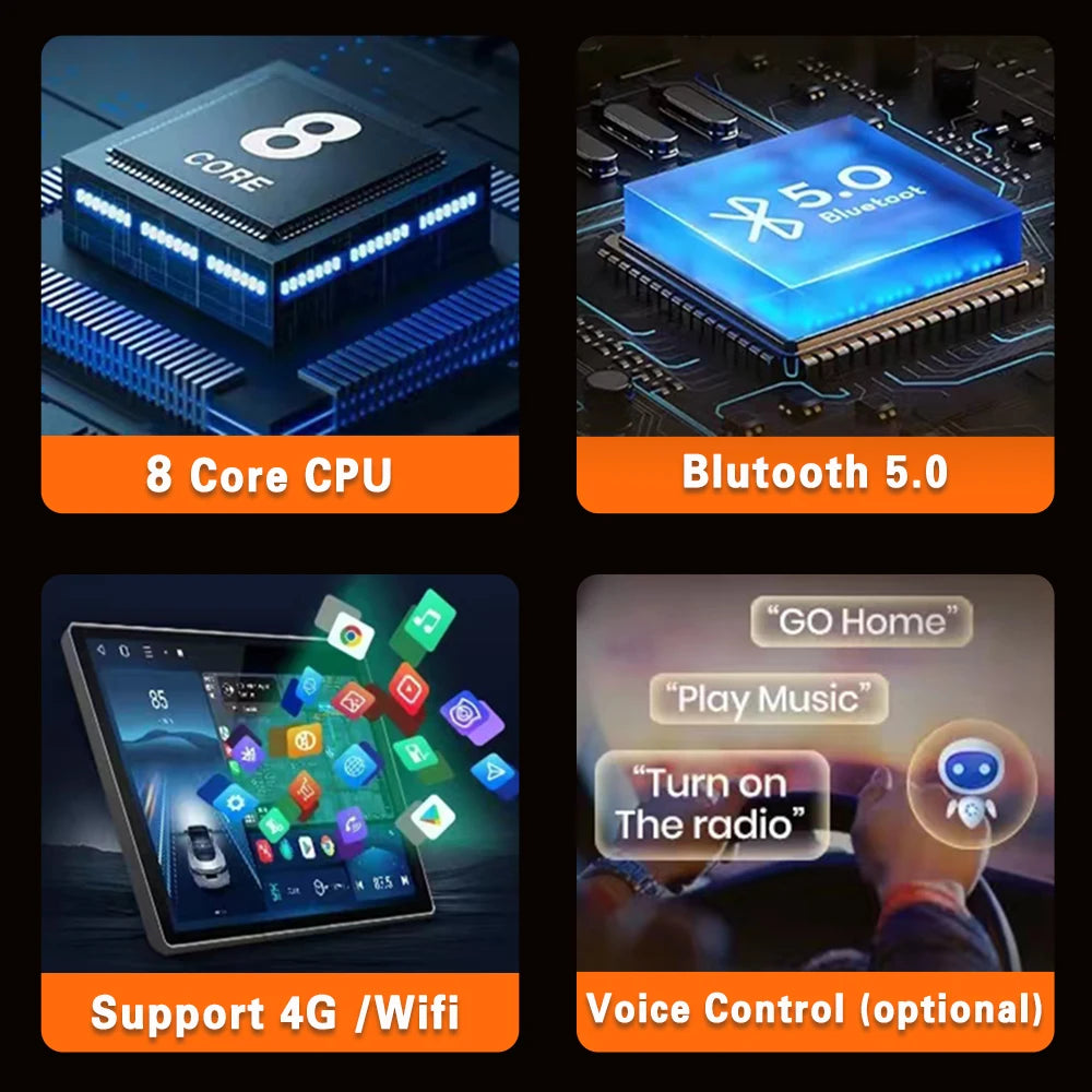 GPS Navigation QLED Touch Screen For Seat Ibiza 2012-2015 Android Auto Radio Car Multimedia Video Player 5G WIFI BT No 2din DVD