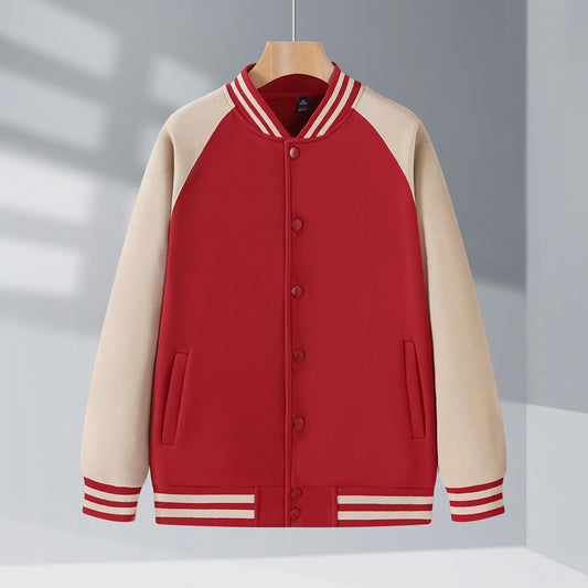 Men's and Women's Baseball Uniforms Spring and Autumn New Long-sleeved Coat Sports Jacket Sweater Brand Hoodie Daily Top