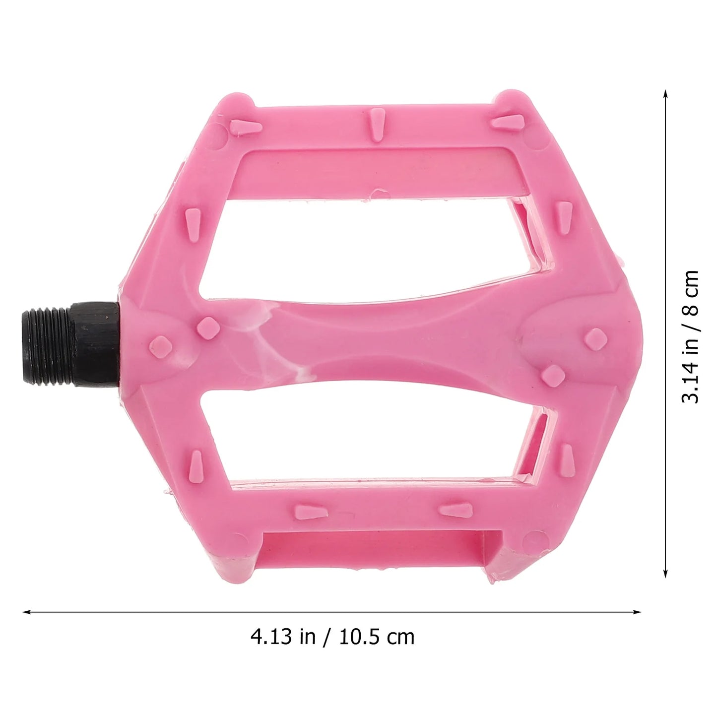 1 Pair Replacement Kids Bike Pedals Non-Slip Bicycle Pedals Bicycles Pedals Cycling Pedal Road Bikes Anti-Skid Bikes Pedals Pink