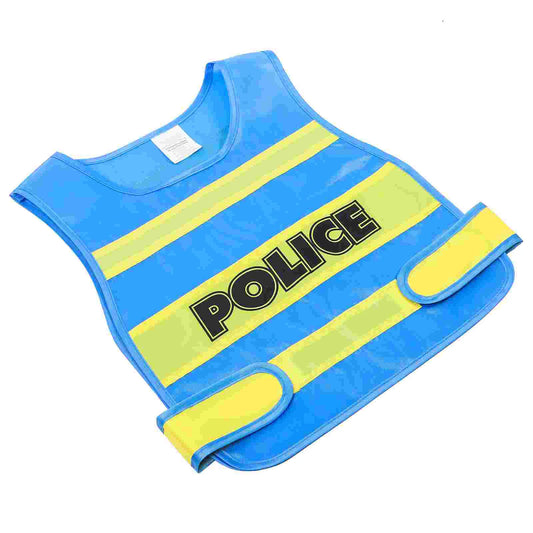 Toddler Police Costume Kids Clothing Cosplay Vest Children Police Vest Police Costume Dress-up For Make Up Child Boys Outfits