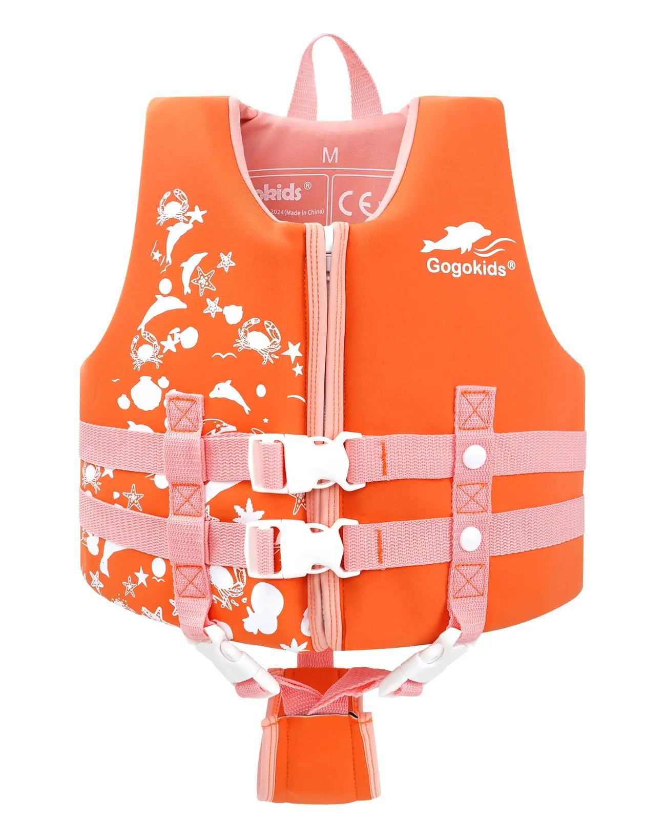 Gogokids Kids Swim Vest Float Jacket Boys' and Girls' Floaties Swimsuit Buoyancy Swimwear