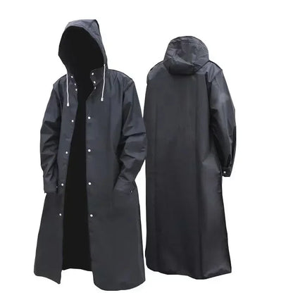 Disposable Raincoat Long Full-body rain-proof men's adult women transparent  portable