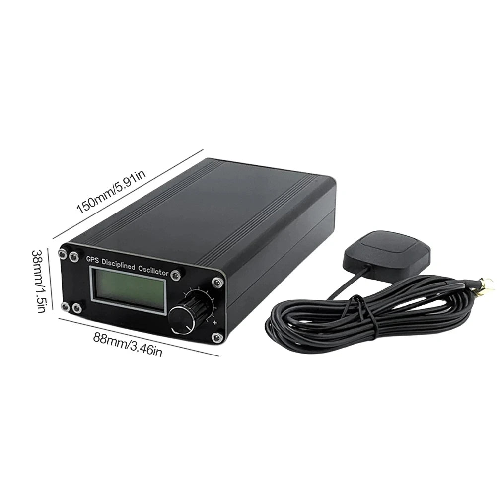 GPSDO GPS SG01-GPSDO Disciplined Thermostatic Crystal Oscillator 10Mhz Source Global Positioning System Disciplined Oscillator