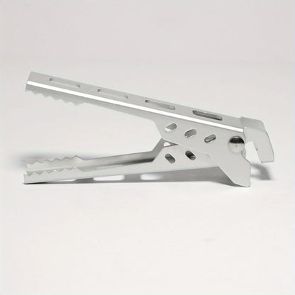 1pc Aluminum Alloy Anti-Scalding Pot Clip - Perfect for Camping, Barbecue, Kitchen, and Picnic Tableware!