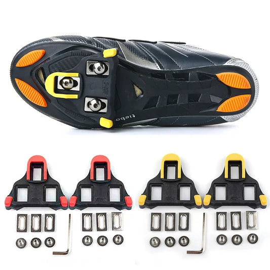 Self-locking Road Bike Pedal Cleat Mountain Bicycle Shoes Cleats Plate Clip for SPD SL System with Locking Plate MTB Accessories