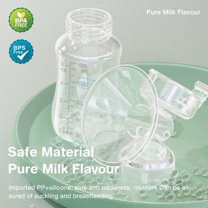 MAMIJOY  Breast Pump Baby Nipple Manual Suction Milk Pump Feeding Breasts Pumps Milk Bottle Sucking Postpartum Supplies BPA Free